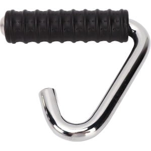 Fitness Handgreep - C-handgreep Trainingstrekstang - Krachttraining Uitbreiden - Universeel C-vormig Ontwerp - 133 cm Greep - Zilver