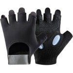 Fitness Handschoenen voor Gewichtheffen - Ademend - Antislip - Siliconen Trainhandschoenen met Padding voor Bodybuilding - Crossfit - Fietsen