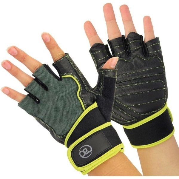 Fitness Handschoenen voor Gewichtstraining en Krachttraining - Zwart, Maat L