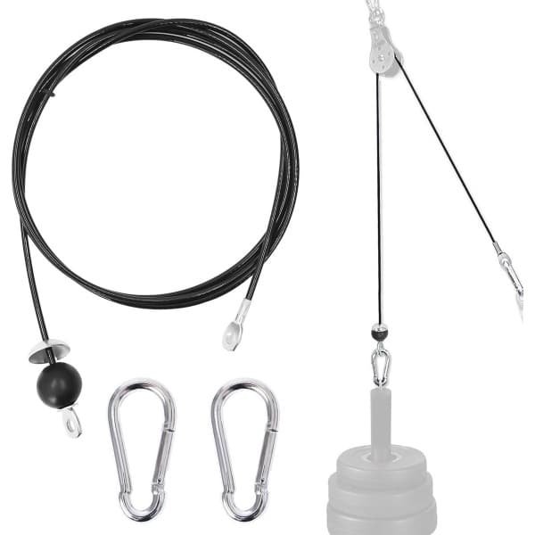 Fitness Kabel voor Thuis Gym, Hoogwaardige Staal Kabel voor Krachttraining en Lat Pulldown