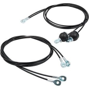 Fitness Kabel voor Thuisgym, Stalen Kabel voor Lat Pulldown en Pulley Systeem, Ideaal voor Krachttraining en Spieropbouw