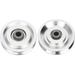 Fitness Katrol - Oefening Hardware - Krachttraining Gym - Duurzame Aluminiumlegering - 70mm Diameter