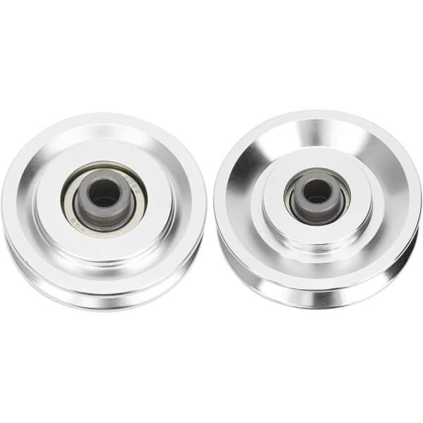 Fitness Katrol - Oefening Hardware - Krachttraining Gym - Duurzame Aluminiumlegering - 70mm Diameter