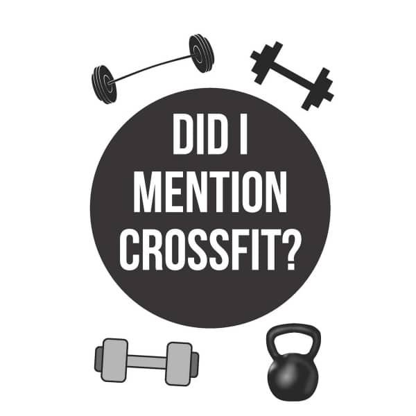 Fitness Logboek & Notitieboek met Gestreepte Pagina's voor CrossFit Fans