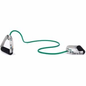 Fitness Oefenband Tubing met Handvatten - Weerstandsband voor Krachttraining en Fysiotherapie