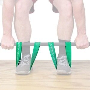 Fitness Short Deadlift-banden | Miniband 20'' voor krachttraining