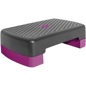 Fitness Step Board - Aerobics Step - Cardio Training - Verstelbare Hoogte - 45 cm - Pink