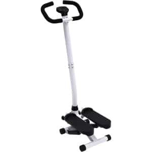 Fitness Stepper - Mini Hometrainer - Cardio Training - Stil Ontwerp - 150 kg Capaciteit - Zwart