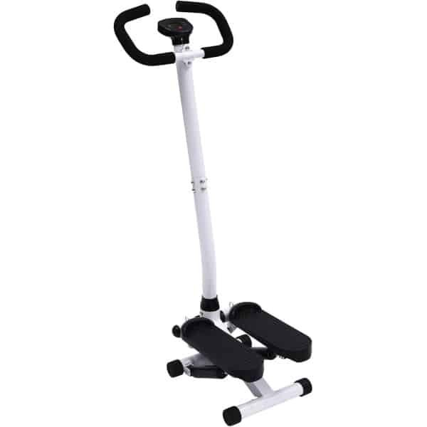 Fitness Stepper - Mini Hometrainer - Cardio Training - Stil Ontwerp - 150 kg Capaciteit - Zwart