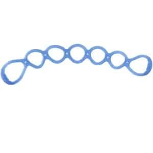 Fitness Touw Band - Yoga Riem Spierband - Krachttraining Rekken - 7-gaats Ontwerp - Blauw