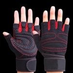 Fitness handschoenen zonder vingers maat XL - sport handschoenen met polssteun voor heren & dames - krachttraining, dumbbell, fietsen, boksen, crossfit, haltertraining