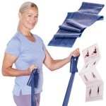 Fitnessband 2,5 m Weerstandsband voor Krachttraining en Flexibiliteit