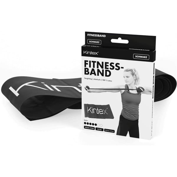 Fitnessband 2,5m x 15cm - Latex Trainingsband in 7 Dikten voor Krachttraining