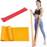 Fitnessbanden Set - 15 lbs Elastische Banden voor Krachttraining, Yoga en Revalidatie