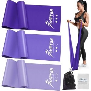 Fitnessbanden Set - Weerstandsbanden Krachttraining, Yoga, Pilates & Fysiotherapie - Inclusief 3 Sterktes