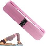 Fitnessbanden - Trainingsbanden Weerstandsbanden - Krachttraining Thuis - Antislip Ontwerp - 76x8cm - Roze