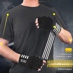 Fitnesshandschoenen met Polsbescherming voor Krachttraining - Ideaal voor Gewichtheffen en Bodybuilding