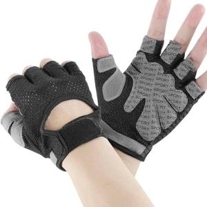 Fitnesshandschoenen voor dames en heren, antislip sporthandschoenen voor krachttraining en fietsen