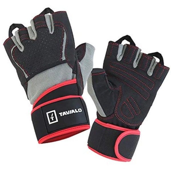 Fitnesshandschoenen voor krachttraining en crossfit - met polssteun en antislip grip
