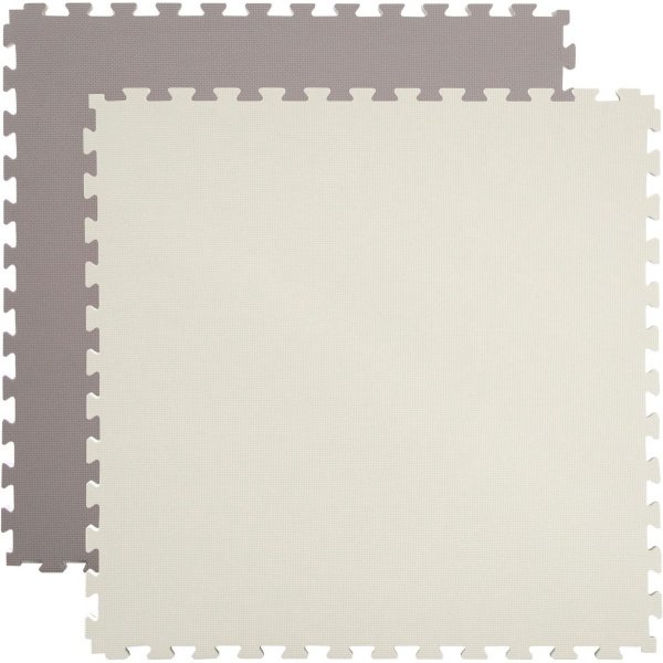 Fitnessmat 2,5 cm Dikte - 1 Tegel 90x90 cm EVA Schuim Kliksysteem - Vloerbescherming Thuisgym - Training Puzzelmat Schokabsorberend Comfort Krachttraining