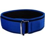 Fitnessriem Gewichtheffen - Trainingsondersteuning Gordel - Krachttraining Stabiliteit - Verstelbare Sluiting - 10cm Breed - Blauw