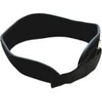 Fitnessriem Lifting Belt Nylon - Zwart - Xlarge - Comfortabele riem voor optimale ondersteuning bij squats, deadlifts en krachttraining. Helpt de core te stabiliseren en beschermt de rug bij zware oefeningen. Ademend