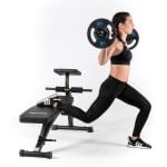 Fitnessset met Halterstang - Gewichtenset Krachttraining - Thuis Trainen - Verstelbaar Gewicht - 140 cm Stang - Zwart