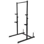 Fitnesstrainer voor pull-ups en krachttraining, zwart