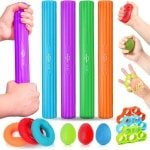 Flexibele Oefenstok en Handknijper Krachttraining Set