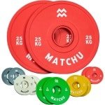 Fractional Plates - Mini Halterschijven voor Krachttraining - 0,25-2,5 KG - Set van 5