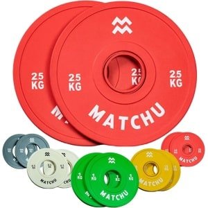 Fractional Plates - Mini Halterschijven voor Krachttraining - 0,25-2,5 KG - Set van 5