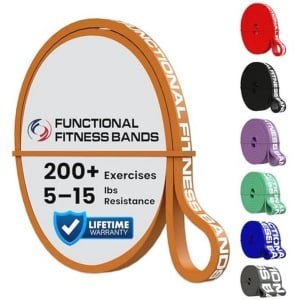 Functionele Weerstandsband voor Mobiliteit, Stretching en Krachttraining - 5-15 lbs