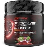 GEN Focus to the Limit - 240 g - Kiwi-Druif smaak - Pre-workout booster met 250 mg cafeïne, ginseng, rhodiola & ginkgo - Met B-vitaminen - Vegan & suikervrij