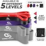 Geassisteerde Optrekband - Weerstandsbanden voor CrossFit Powerlifting Yoga - Stretchmobiliteit - Mannen Vrouwen - 1 per aankoop