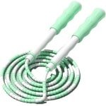 Gesegmenteerd Springtouw - Fitness Touw - Cardio Training - Niet Verstrikt - Zwart