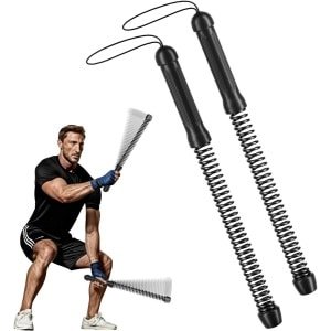 Gevechtstouwen Set - Draadloze Fitness Touwen - HIIT Cardio Kracht - Trillingsgestuurd Trainen - 2 Stuks - Zwart