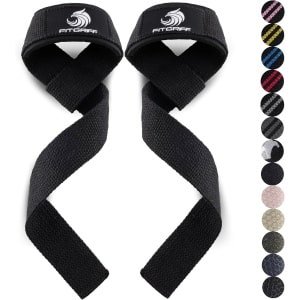 Gewatteerde Lifting Straps Gym voor Gewichtheffen - Polsbanden voor Krachttraining, Deadlift en Fitness