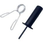 Gewicht Pin - Stapel Pen - Krachttraining Vastzetten - Roestvrij Staal - 23cm of 26cm - Zwart