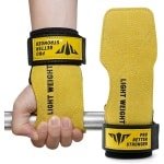 Gewichthefbanden met Polssteun voor Deadlifts, Pull-ups en Krachttraining - Heavy Duty Leer