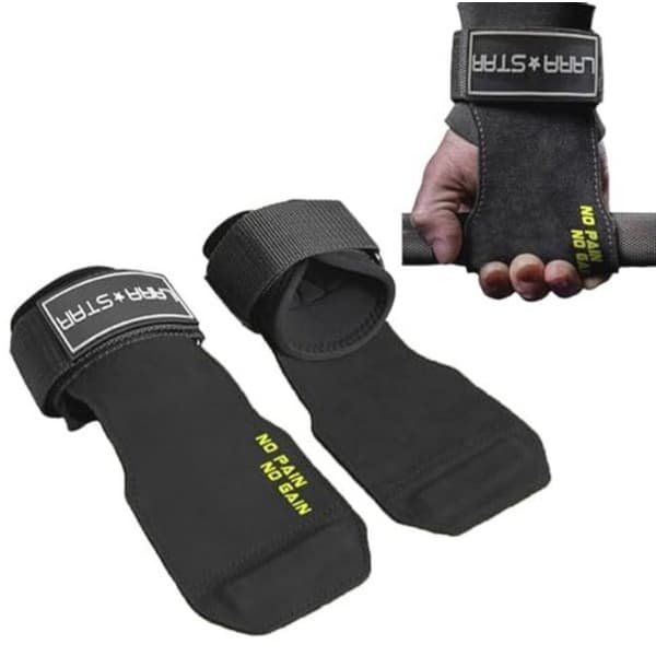 Gewichtheffen Polsbanden voor Optimale Grip Ondersteuning - Deadlift Handschoenen Alternatief voor Krachttraining