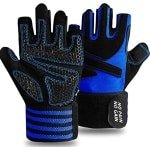 Gewichtheffen handschoenen met polsbandjes - Comfortabele en ademende gym handschoenen voor Crossfit en fitness