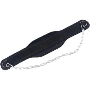 Gewichthefgordel - Krachttraining Riem - Lichaamsgewicht Oefeningen - Traanbestendig Nylon - 79x18cm - Zwart