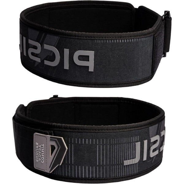 Gewichthefriem Neopreen - Fitness Riem - Krachttraining Ondersteuning - Wedstrijd Goedgekeurd - 10 cm Breed - Zwart