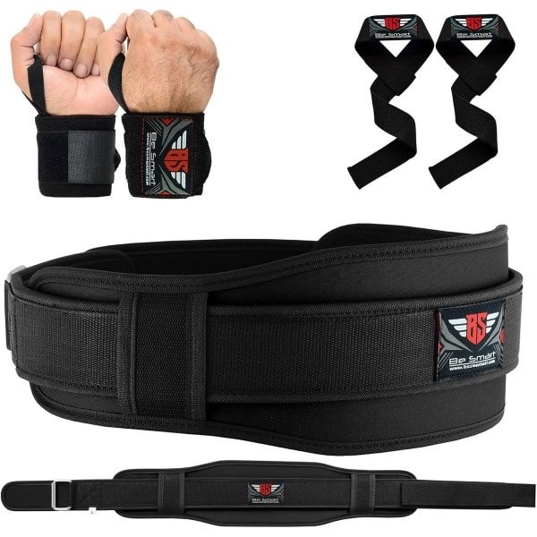 Gewichthefriem met Polssteun Wraps - Neopreen Rugondersteuning voor Fitness en Krachttraining