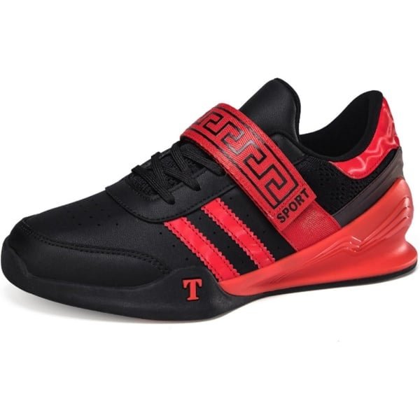 Gewichthefschoenen Heren Platt Zolen Antislip voor Krachttraining en Squats