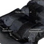 Gewichtsmanchetten 0,5 - 5 kg - Paar Polsgewichten en Voetgewichten met Klittenband voor Krachttraining