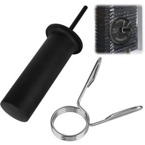 Gewichtspen vervanging voor gewichtstapel, diameter 8mm, lengte 110mm, ideaal voor thuis fitnessaccessoires en krachttraining