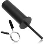 Gewichtstapelpen - Sportschoolpen - Krachttraining - Veerklem - 26.5x7.5cm - Zwart