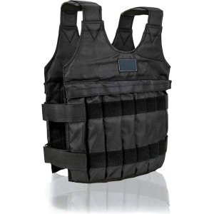 Gewichtsvest Verstelbaar - Dames Heren - 44lb 20kg - Hardlopen Krachttraining Uithoudingsvermogen Fitness - Gewichten NIET Inbegrepen Gewichtsvest