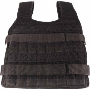 Gewichtsvest - Verstelbaar Vest - Krachttraining - 32 Gewichtzakken - 15 kg - Zwart